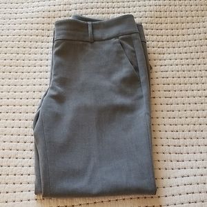 Gray dress pants